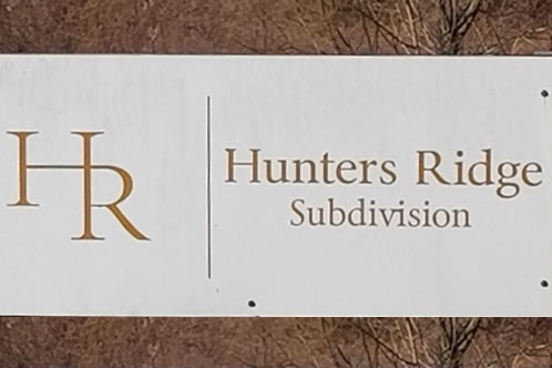 Hunters Ridge Subdivision